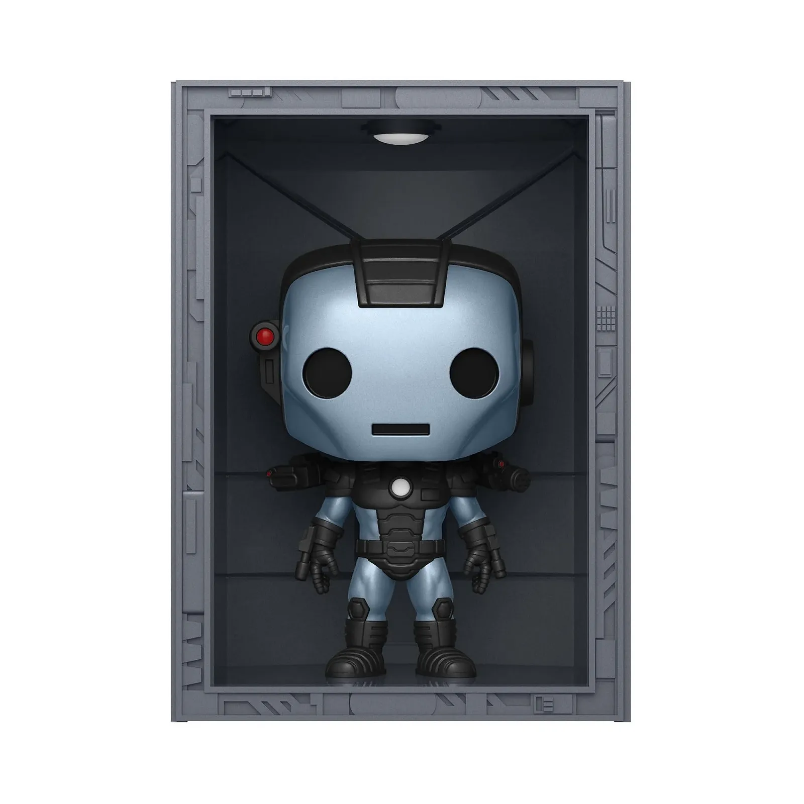 Колекційна вінілова фігурка Funko Pop! Deluxe Marvel HOA MK11 War Machine Metallic, фото №2