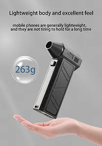 Электрическая воздуходувка Kuahome 130,000 rpm 4 скорости аккумуляторная - Фото 1