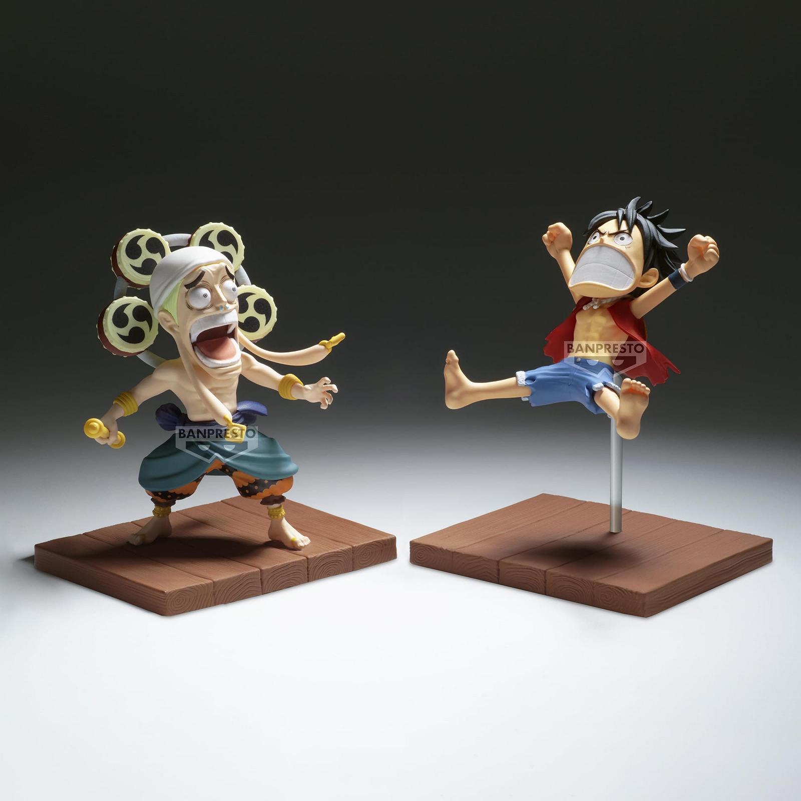 Фігурка Banpresto Monkey D. Luffy & Enel One Piece World Collectable Log Stories 8 см різнокольорова, фото №5