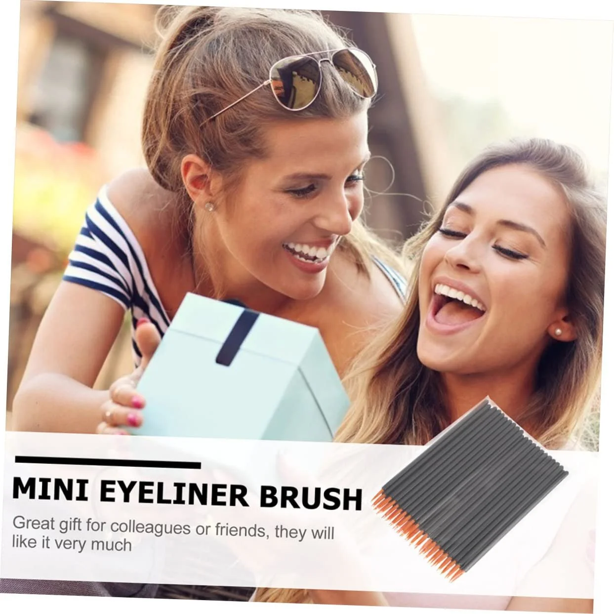 Кисти Ipetboom одноразовая для подводки глаз, 100 шт, фото №3