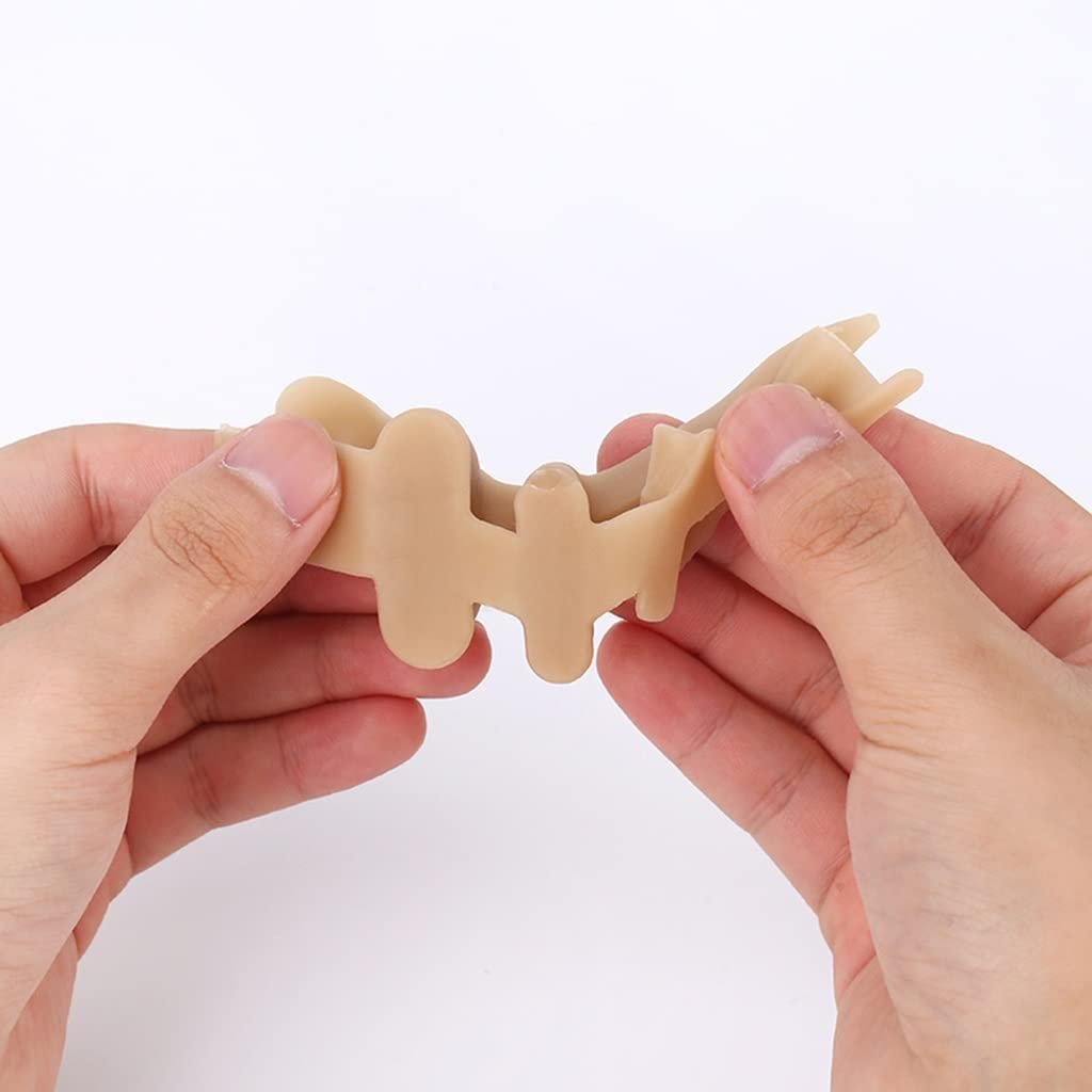 Коректор для великого пальця стопи CAZARU Силіконовий М’який Роздільник для пальців ніг Вальгусна шина, фото №5