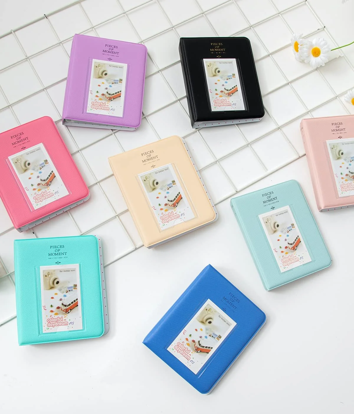 Набір фотоальбомів Goodsnetic 2 шт. 64 кишені для Fujifilm Instax Mini Рожевий, фото №7 Набір фотоальбомів Goodsnetic 2 шт. 64 кишені для Fujifilm Instax Mini Рожевий, фото №7