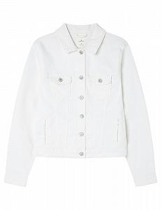 Джинсова куртка Springfield 5.t.b. Chaqueta Denim Колір Екрю - Фото 1