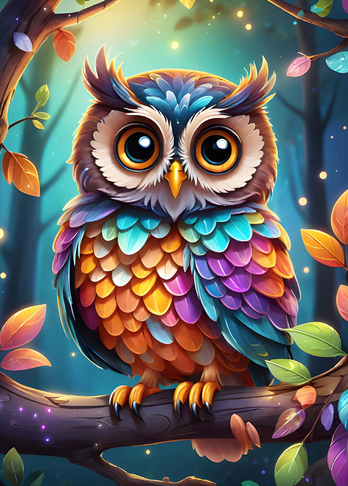 Пазл Cute Owl 1000 елементів 70 x 50 см, фото №1