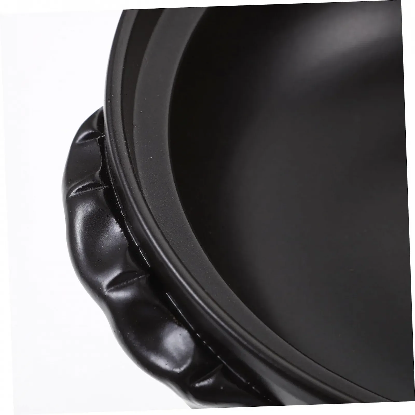 Кастрюля керамическая VALICLUD 900 мл с крышкой, без покрытия, фото №4