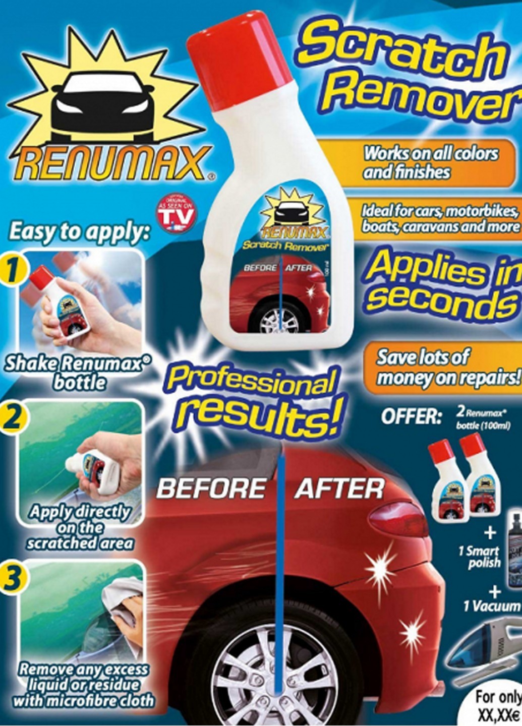 Средство Renumax one size Комбинированный (FX-4005-Colorless), фото №5