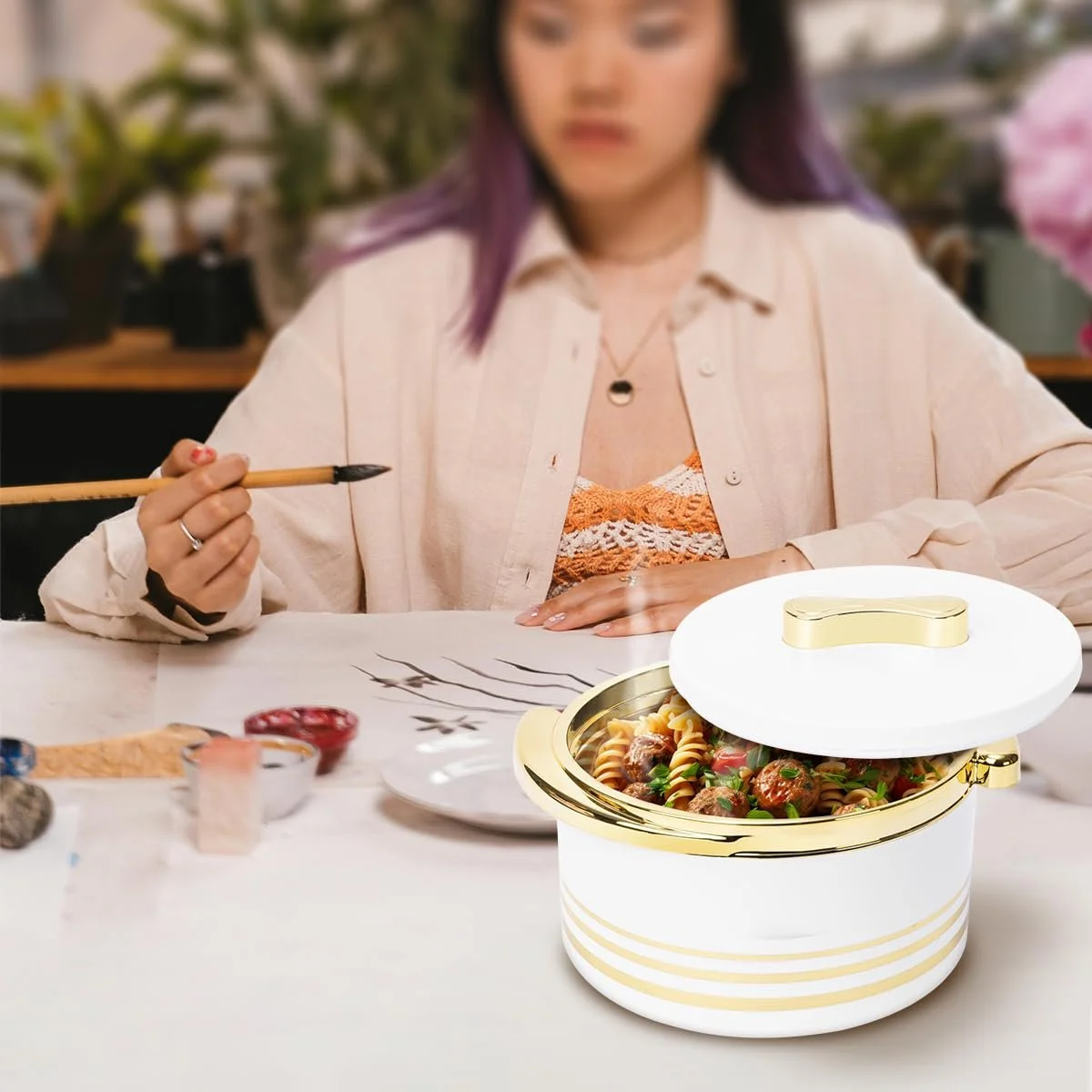 Набір термокаструль Pinnacle 3 предмети 3.7/2.6/1.5 кт, фото №7