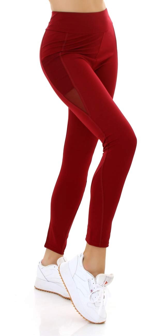 Леггинсы Jela London Flex Fit Сетка Однотонные с боковым карманом, фото №2