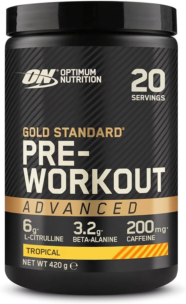 Предтренировочный комплекс Optimum Nutrition Pre Workout 420g Tropical EU, фото №1