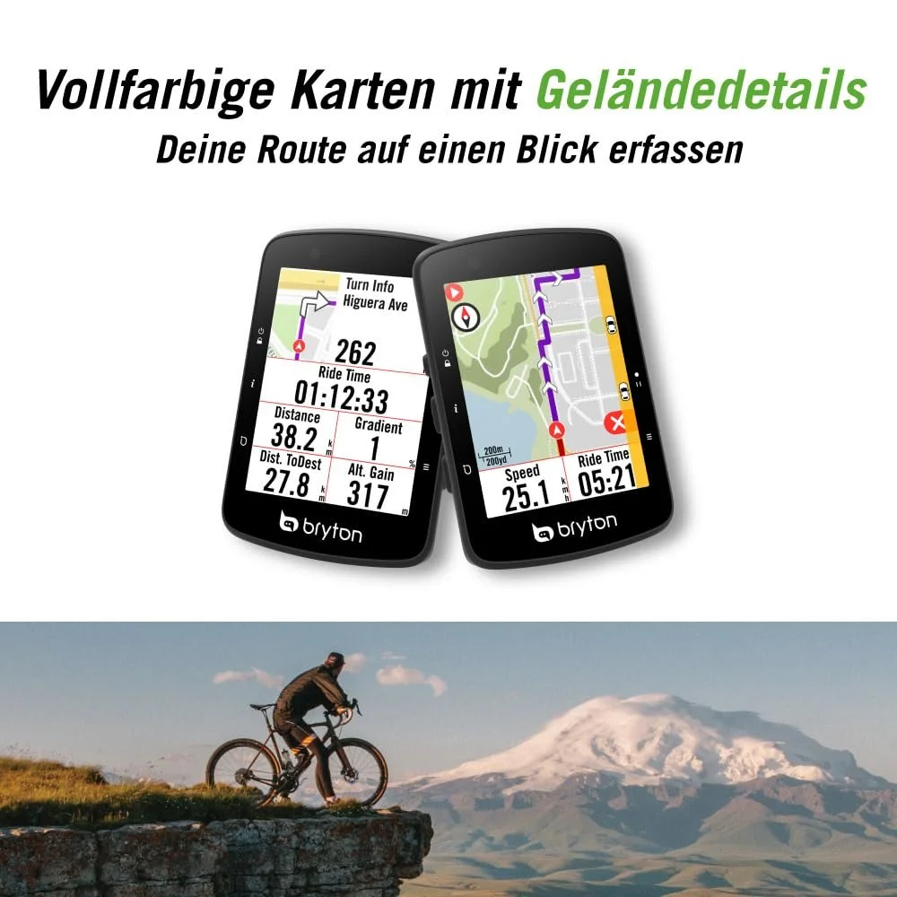 Велокомпьютер Bryton Rider 650 GPS 2.8 дюйма цветной сенсорный экран, фото №5