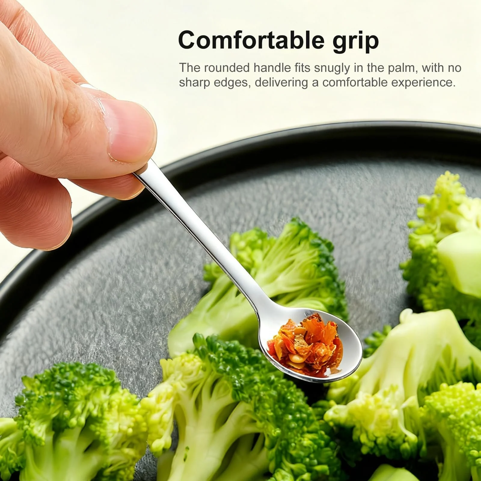 Міні-ложки, набір з 8 маленьких чайних, фото №4