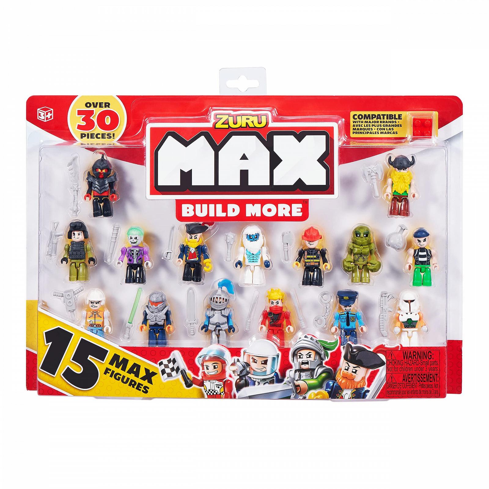 Фигурки MAX Build More Mini Figure Set Набор (15 фигурок) Совместимы с другими основными брендами, фото №1