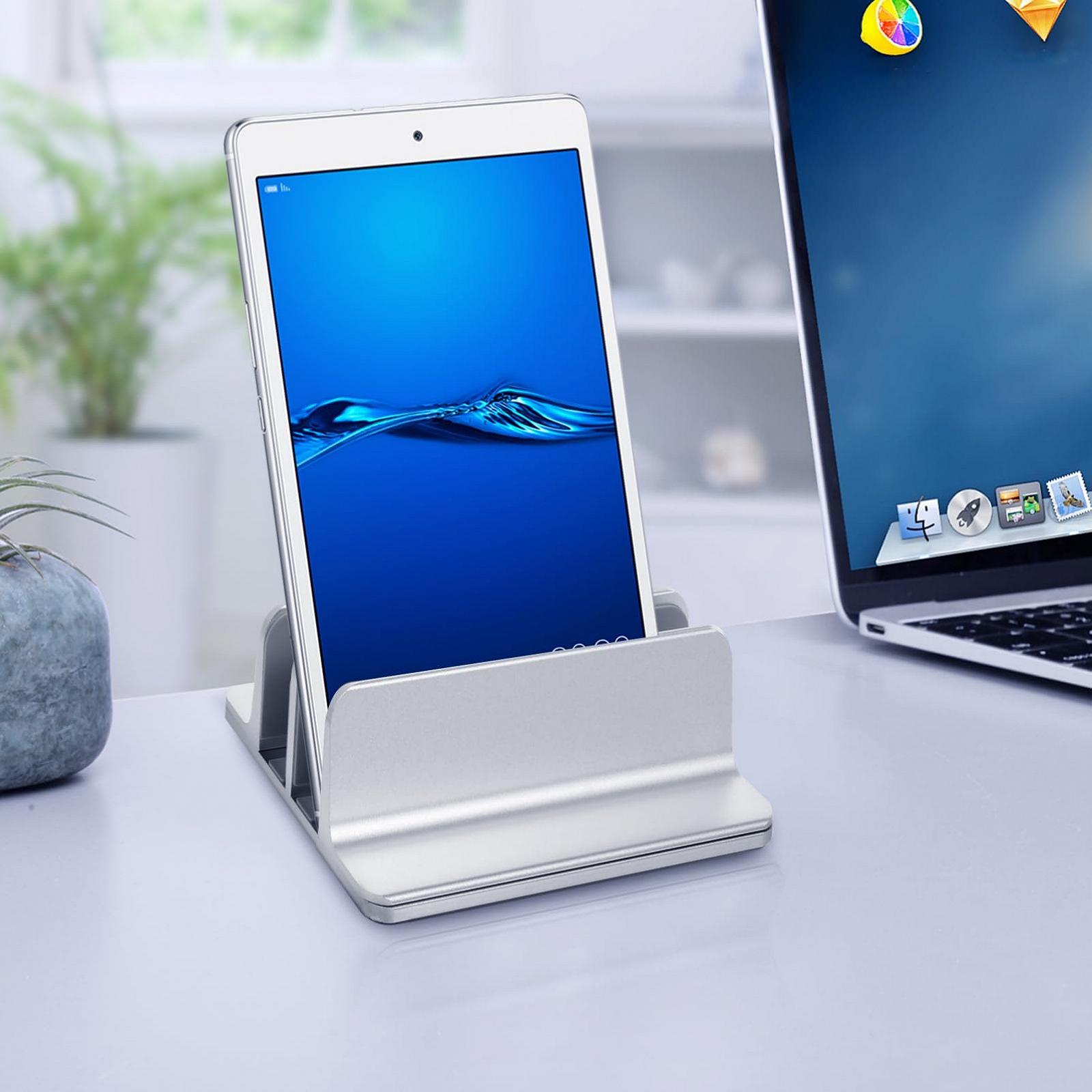 Вертикальная Подставка для Ноутбука Алюминиевый Сплав Регулируемая Dual-Slots, фото №7