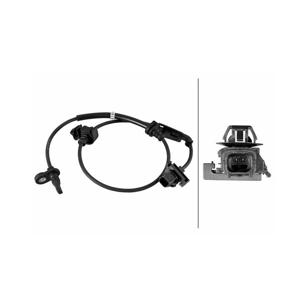 Датчик частоты вращения колеса HELLA 6PU 358 219-221 для HONDA, передняя ось, фото №1