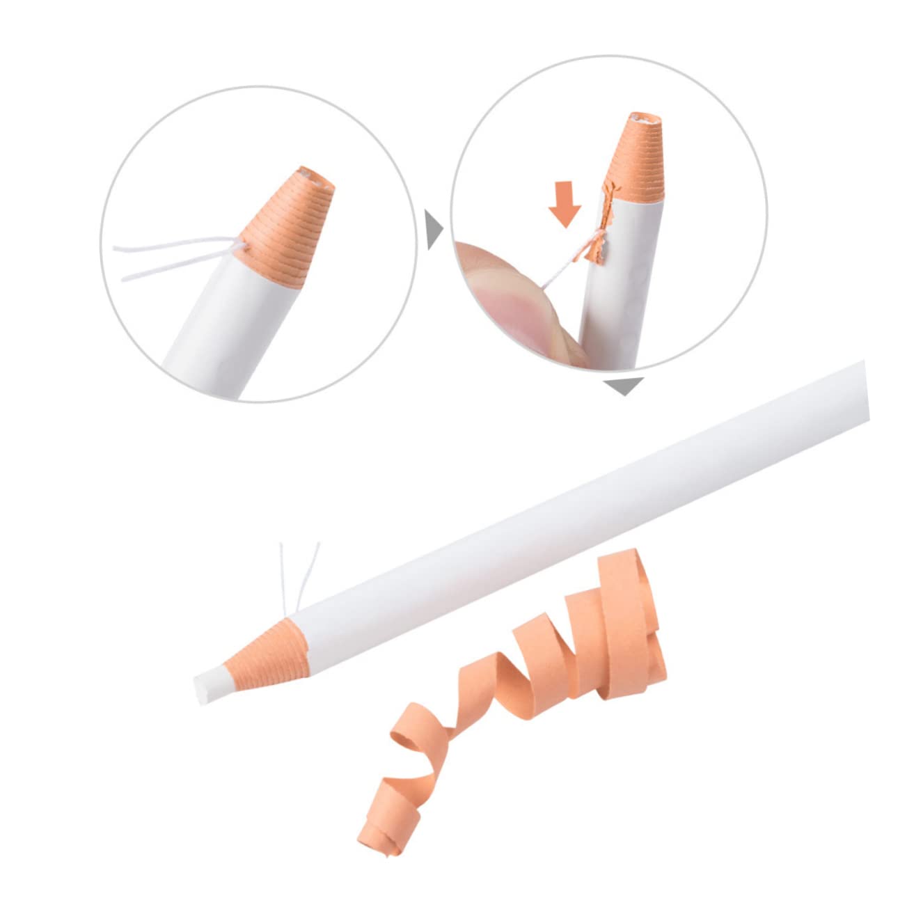 Олівець FRCOLOR Eyebrow White Highlighter Pack of 2, фото №5