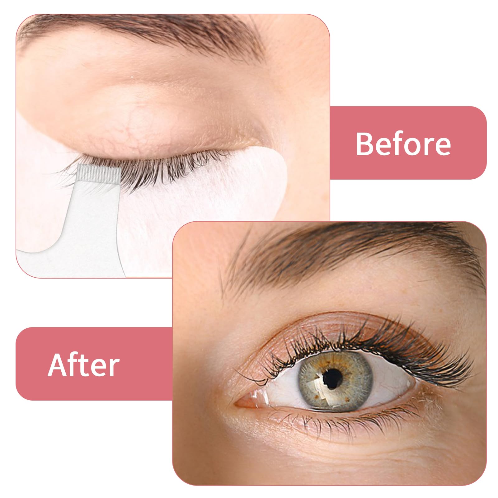 Набір Y Shape Eyelash Comb Інструмент для підняття вій Силіконова щітка для вій Y-Shape Прозора щітка для підняття вій гребінець для підняття вій для нарощування вій (60 шт.), фото №4