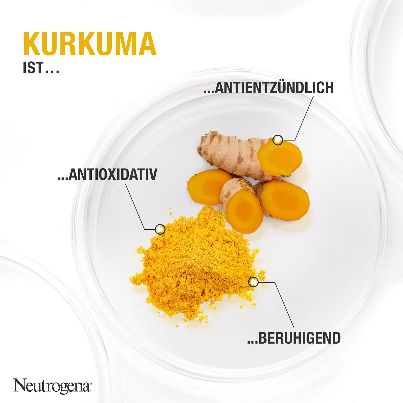 Маска Neutrogena Curcuma Clear Заспокійлива Очищуюча, фото №3 Маска Neutrogena Curcuma Clear Заспокійлива Очищуюча, фото №3