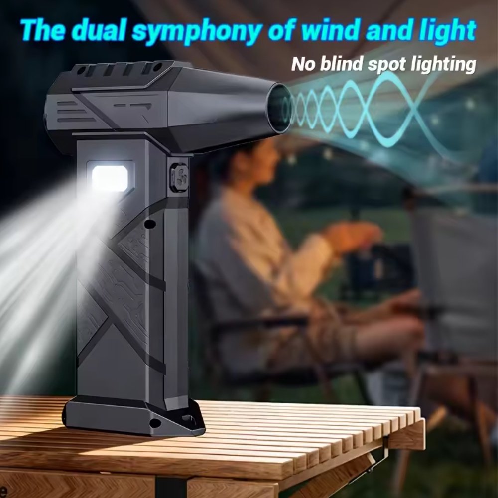 Турбовентилятор Violent KBL-18 Turbo Jet Fan 150000 RPM Black, фото №7