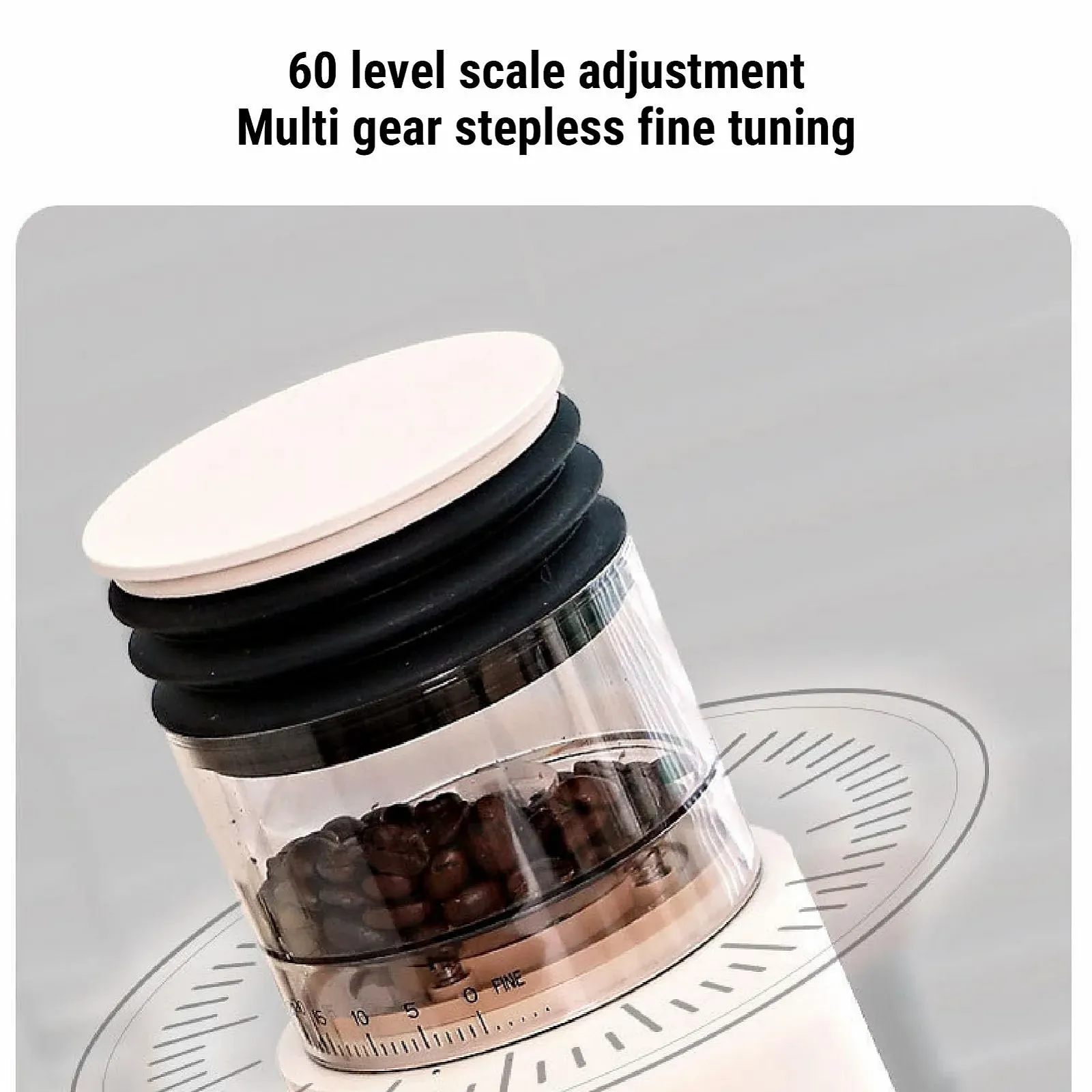 Кофемолка электрическая для кофейных зерен Apricot, фото №7