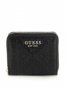Гаманець GUESS Aldina SLG Small Zip Around Чорний - Фото 1