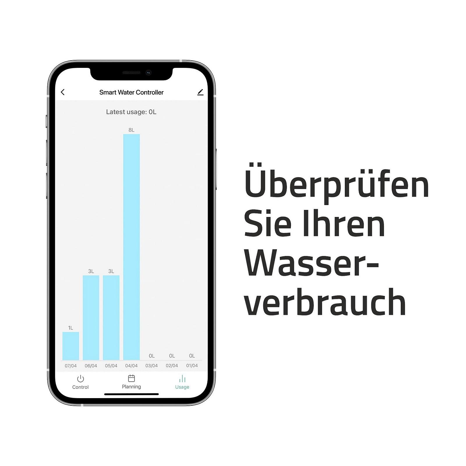 Контроллер, таймер полива Hombli Smart Bluetooth App Control Battery Operated 2 режима, фото №6