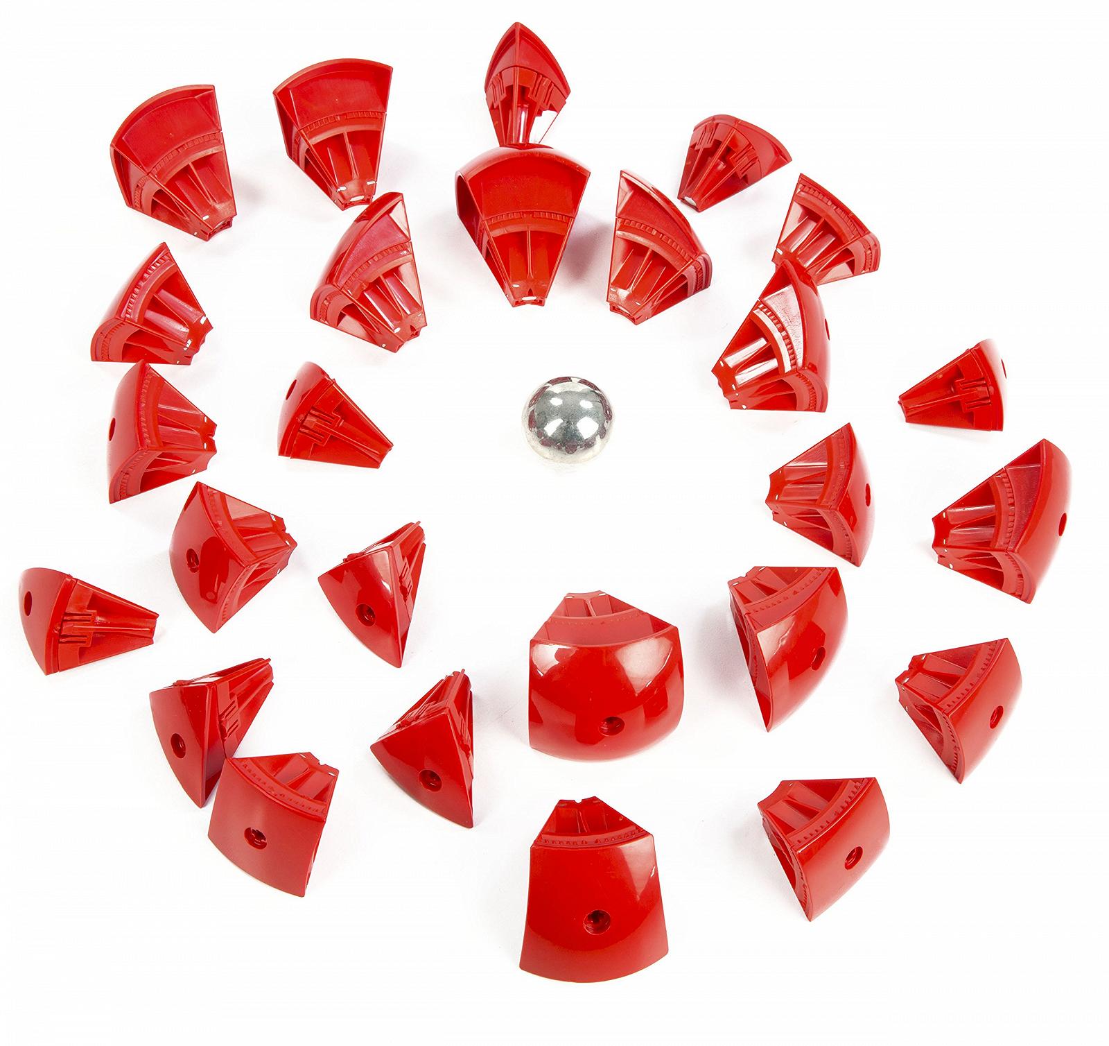 Geomag Kor Pantone 55 элементов красный, фото №3
