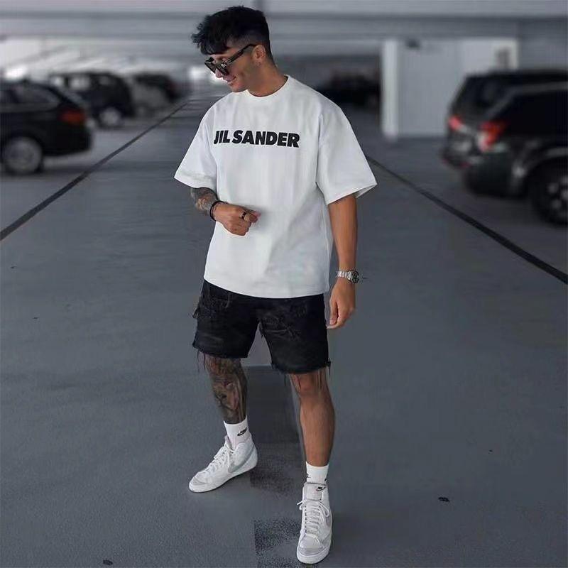 Чоловіча футболка JIL SANDER Розмір M Біла, фото №4