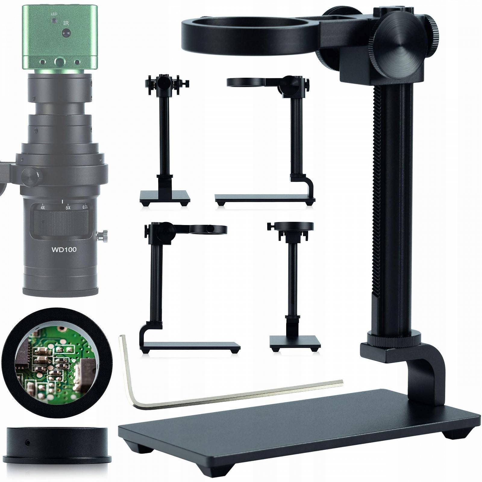 Микроскоп Rosfix Puppis PRO KMPPP с камерой 51МП, HDMI, USB, объективом 100x, платформой 35мм, розовый, фото №8