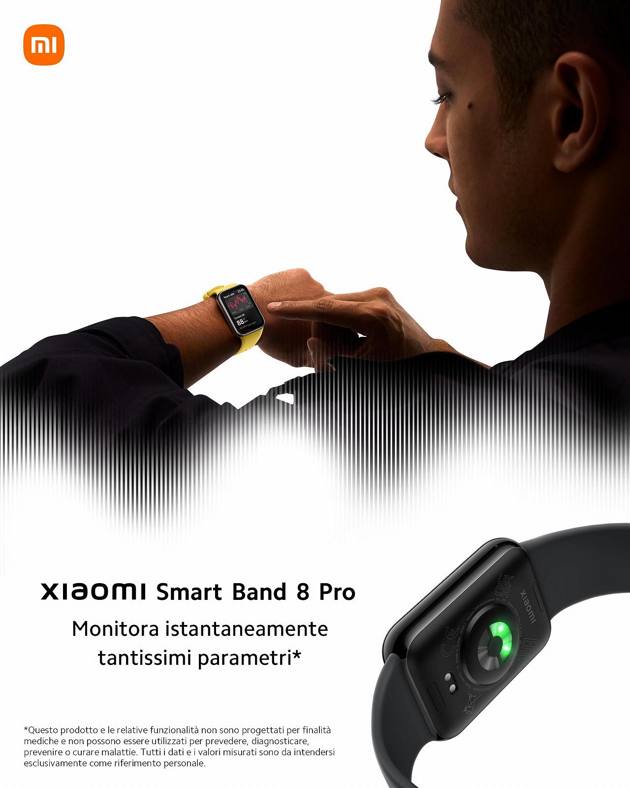 Фитнес-браслет Xiaomi Smart Band 8 Pro, 1.74 дюйма, AMOLED-дисплей, черный, фото №6