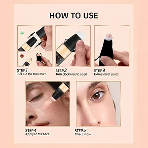 Консилер Повний Покриття Багатоцільовий Стік 15 мл Нейтральний synthetic.ua - Фото 1