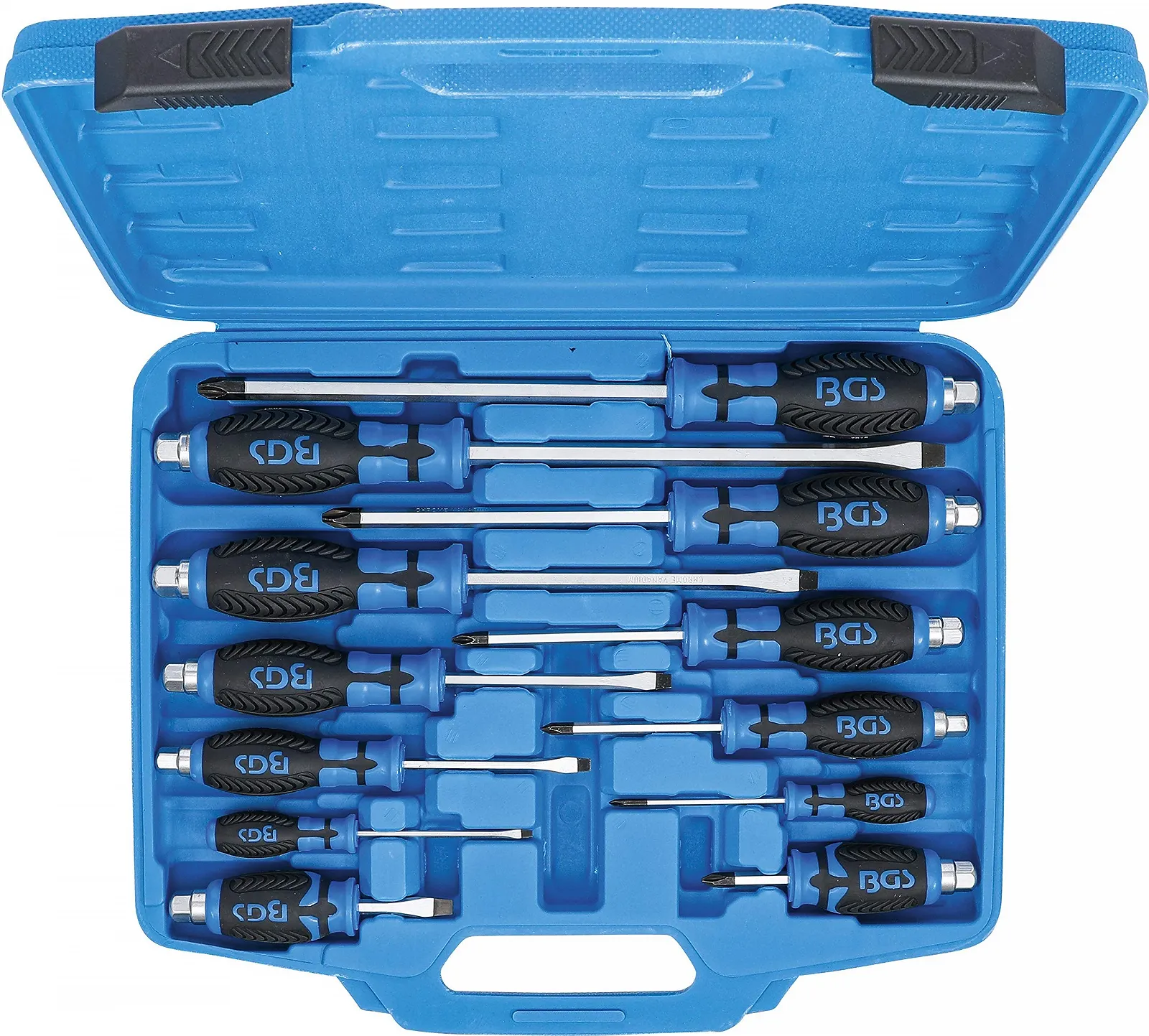 Набір викруток BGS Technic BGS 67167 CRV PH/Slot 12 шт., фото №10