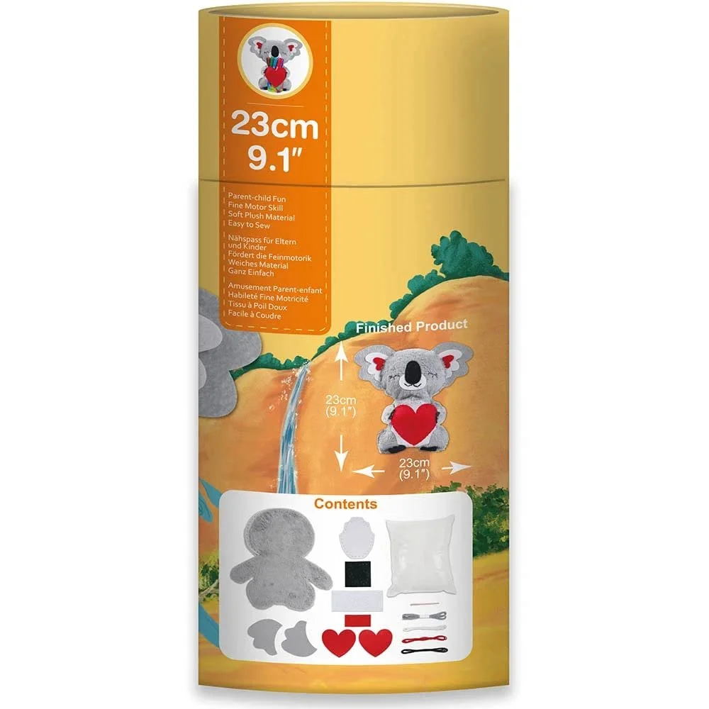 Набор Avenir DIY Sewing Kit Koala Medium для шитья, набор для творчества для детей, от 6 лет, фото №5 Набор Avenir DIY Sewing Kit Koala Medium для шитья, набор для творчества для детей, от 6 лет, фото №5