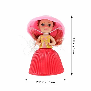 Лялька Toyvian Міні Ляльки Принцеси для Дівчаток Іграшка-кекс, 6 шт synthetic.ua - Фото 1