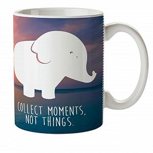 Дитяча Чашка Mr. & Mrs. Panda Слон Пластикова - Фото 1