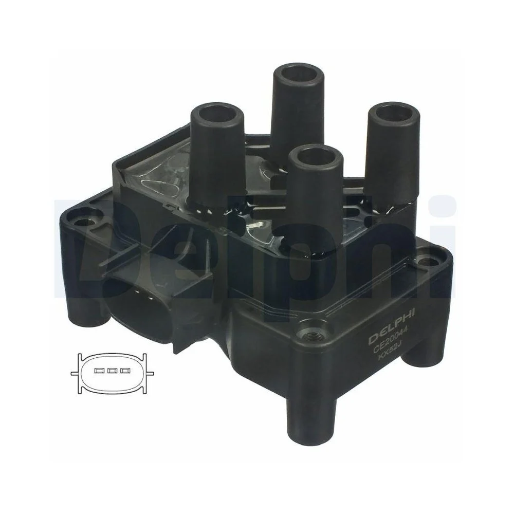 Катушка зажигания DELPHI CE20044-12B1 для FORD MAZDA VOLVO HITACHI FORD ASIA + OCEANIA, фото №1