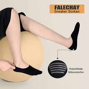 Носки Trainer Unisex Черный / Белый / Серый / Телесный Размеры EU 35–38, 39–42, 43–46 (8 пар) synthetic.ua - Фото 1