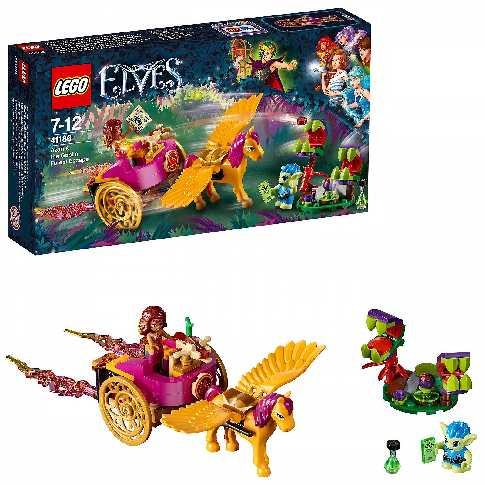 Конструктор LEGO 41186 Лесное побег Азари и гоблина, фото №1