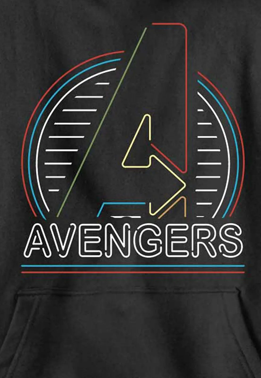 Худі Marvel Avengers Classic - Neon Avengers для хлопчиків (1 шт), фото №2