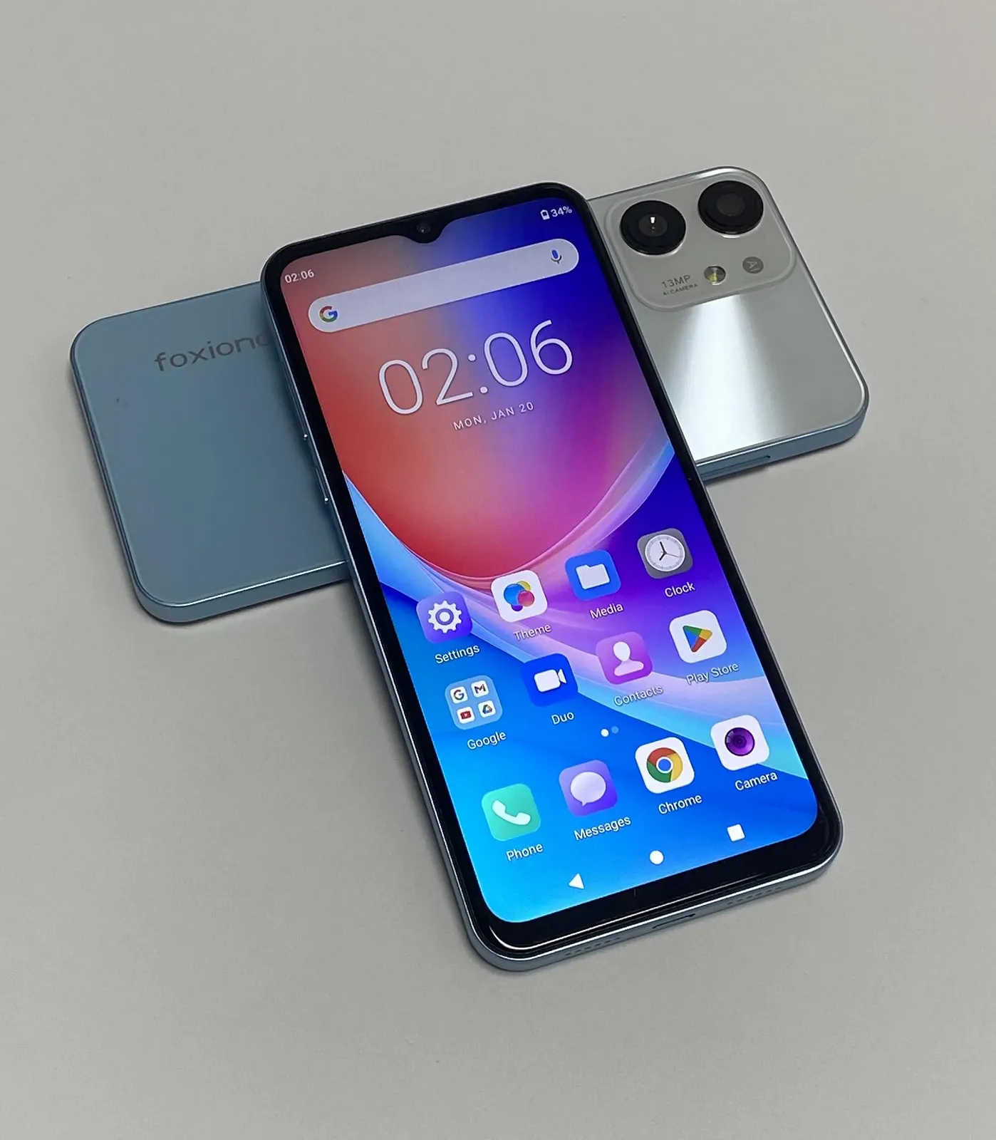 Смартфон 8-Core 4G-LTE 4GB RAM 64GB ROM 6.52" Blue, фото №3