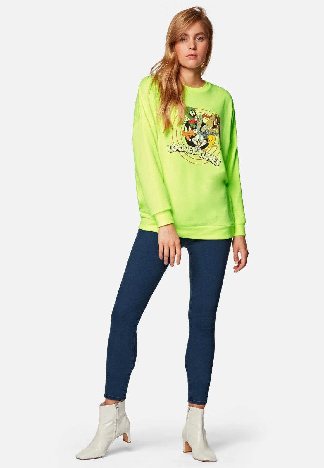 Жіночий світшот MAVI LOONEY TUNES SWEATSHIRT Neon Green - L, фото №2