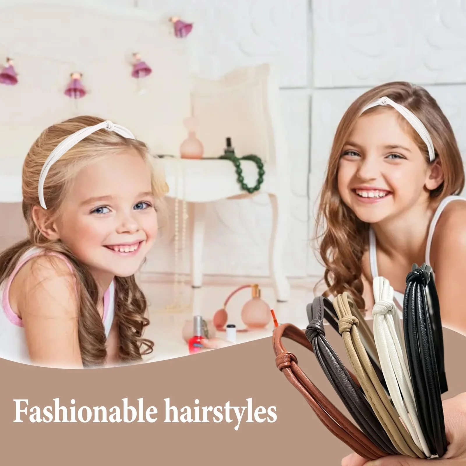 Набір жіночих обручів 5 штук, фото №7