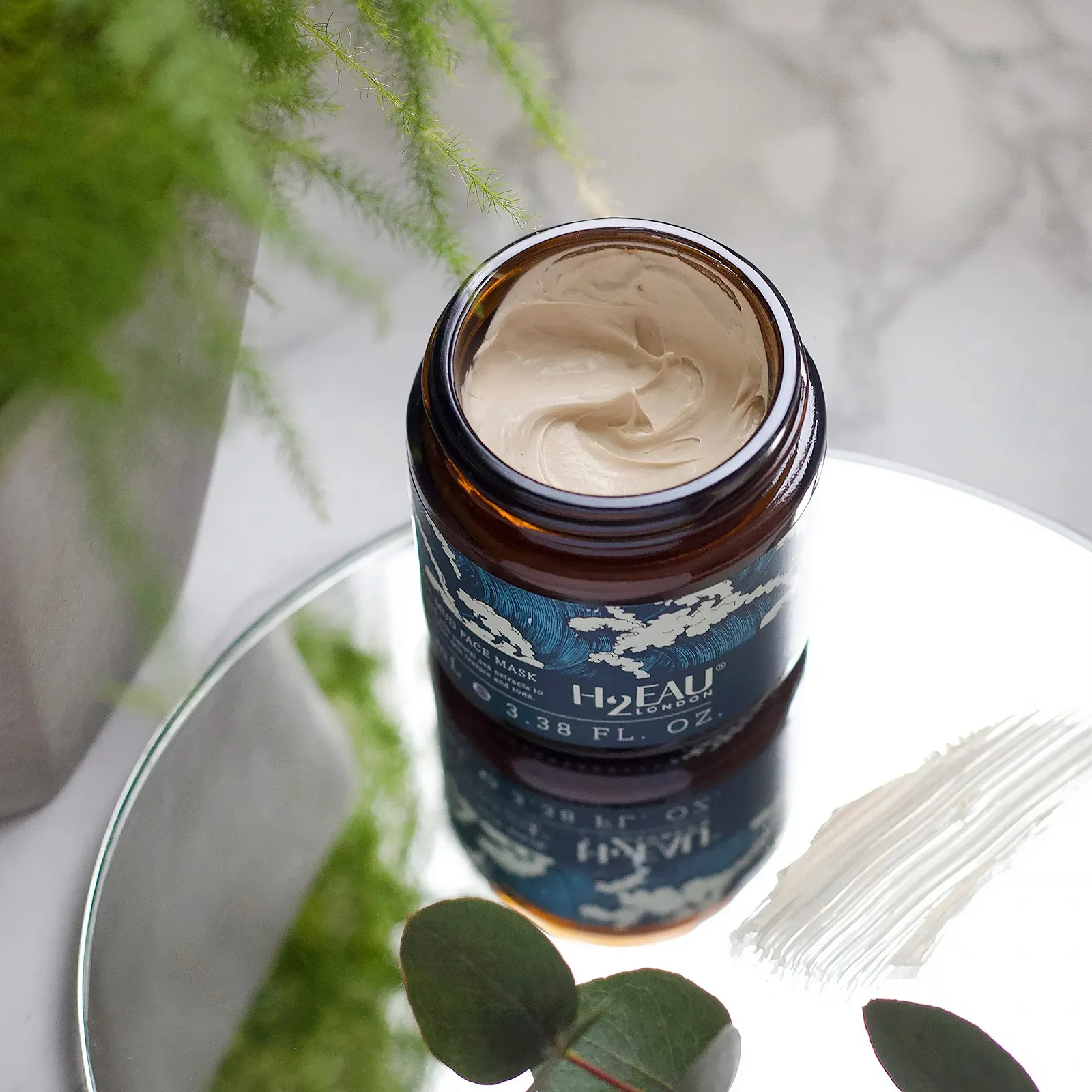 Маска для обличчя Грязьова Мінеральна H2Eau з Натуральними Морськими Екстрактами, фото №3 Маска для обличчя Грязьова Мінеральна H2Eau з Натуральними Морськими Екстрактами, фото №3