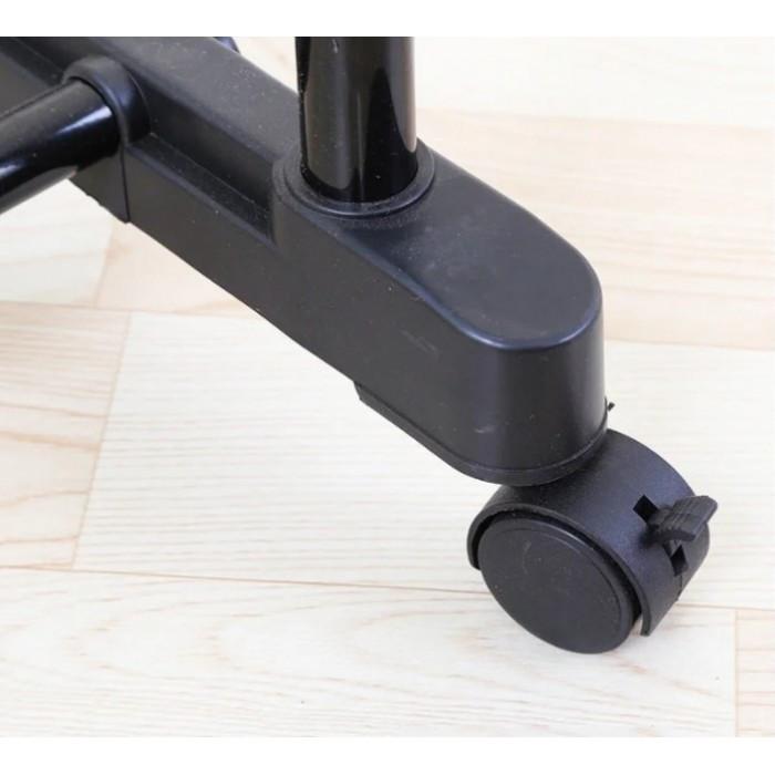 Телескопічна стійка-вішалка для одягу і взуття в гардеробі Double Pole Clothes Horse Mini, фото №4