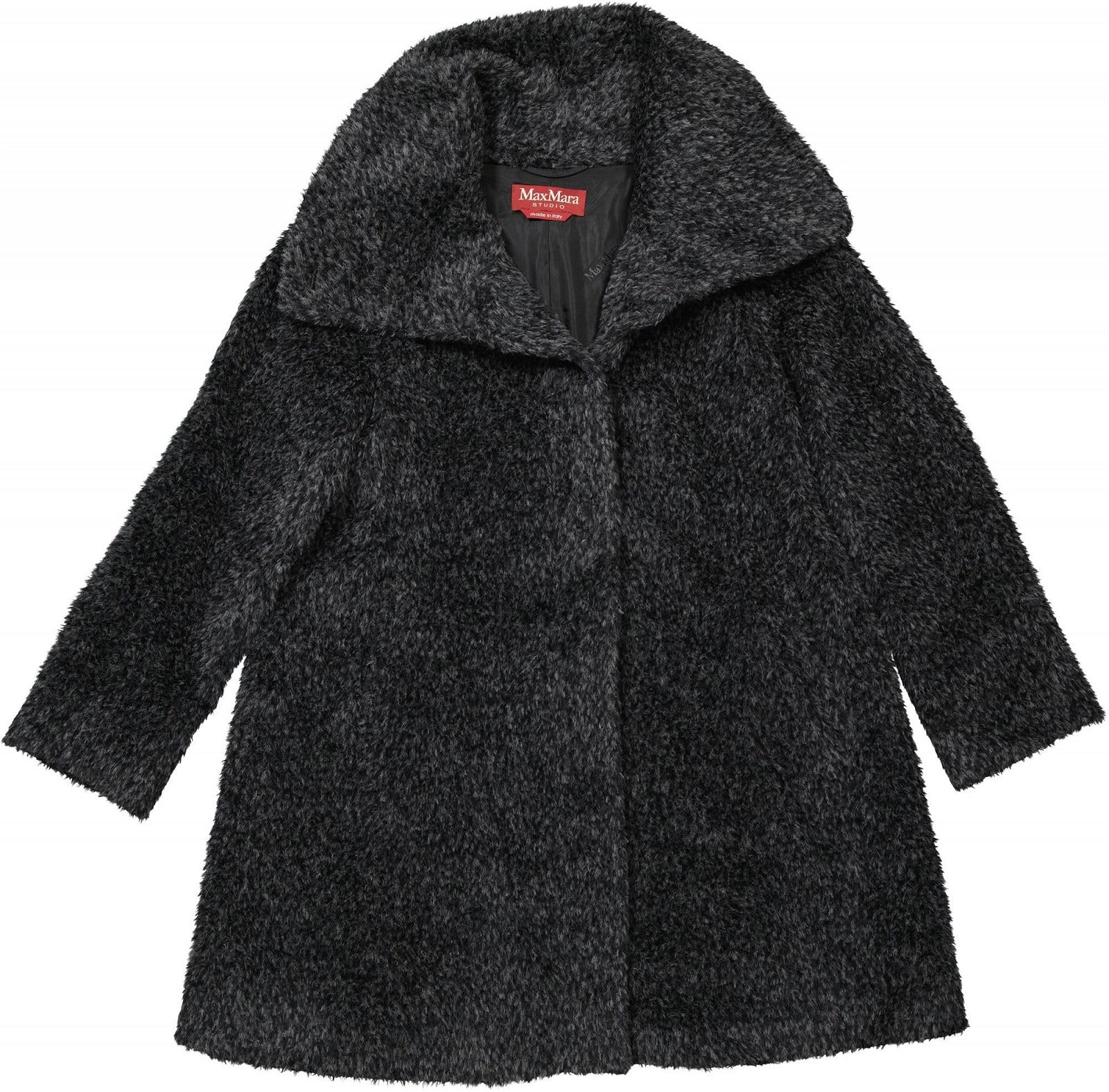 Пальто MaxMara Gregory Жіноче Темно-сірий, фото №6
