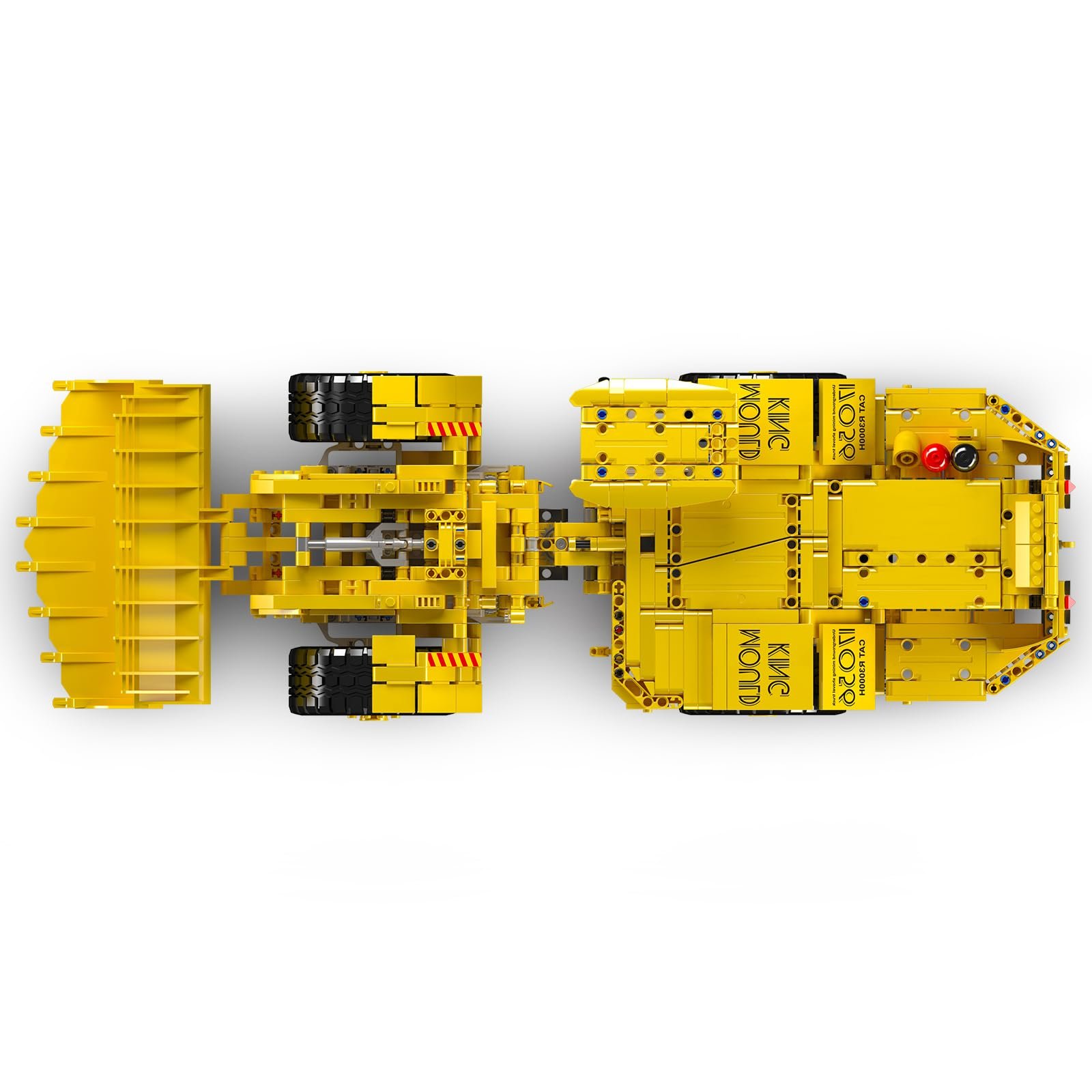 Конструктор Mould King 17056 Technology Truck, Модель R3000H Mine Loader, 1396 деталей, фото №5