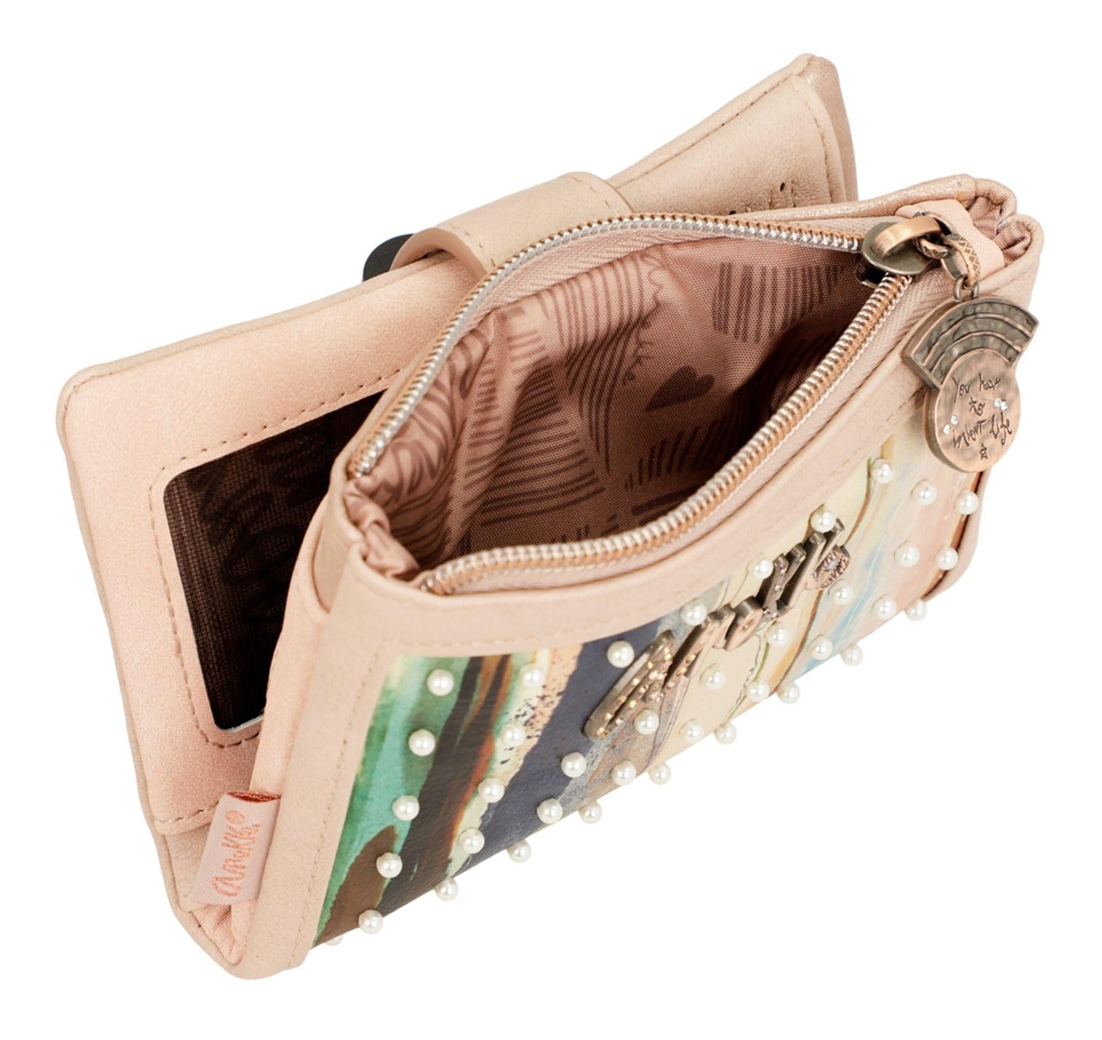 Кошелек Anekke Hollywood Nude Гибкий RFID Nude, nude, фото №4