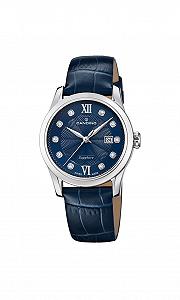 Купити Жіночий годинник Candino Lady Elegance C4736/2 Сріблястий корпус з нержавіючої сталі Синій шкіряний ремінець, синій, ремінець - Фото 1 Жіночий годинник Candino Lady Elegance C4736/2 Сріблястий корпус з нержавіючої сталі Синій шкіряний ремінець, синій, ремінець - Фото 1