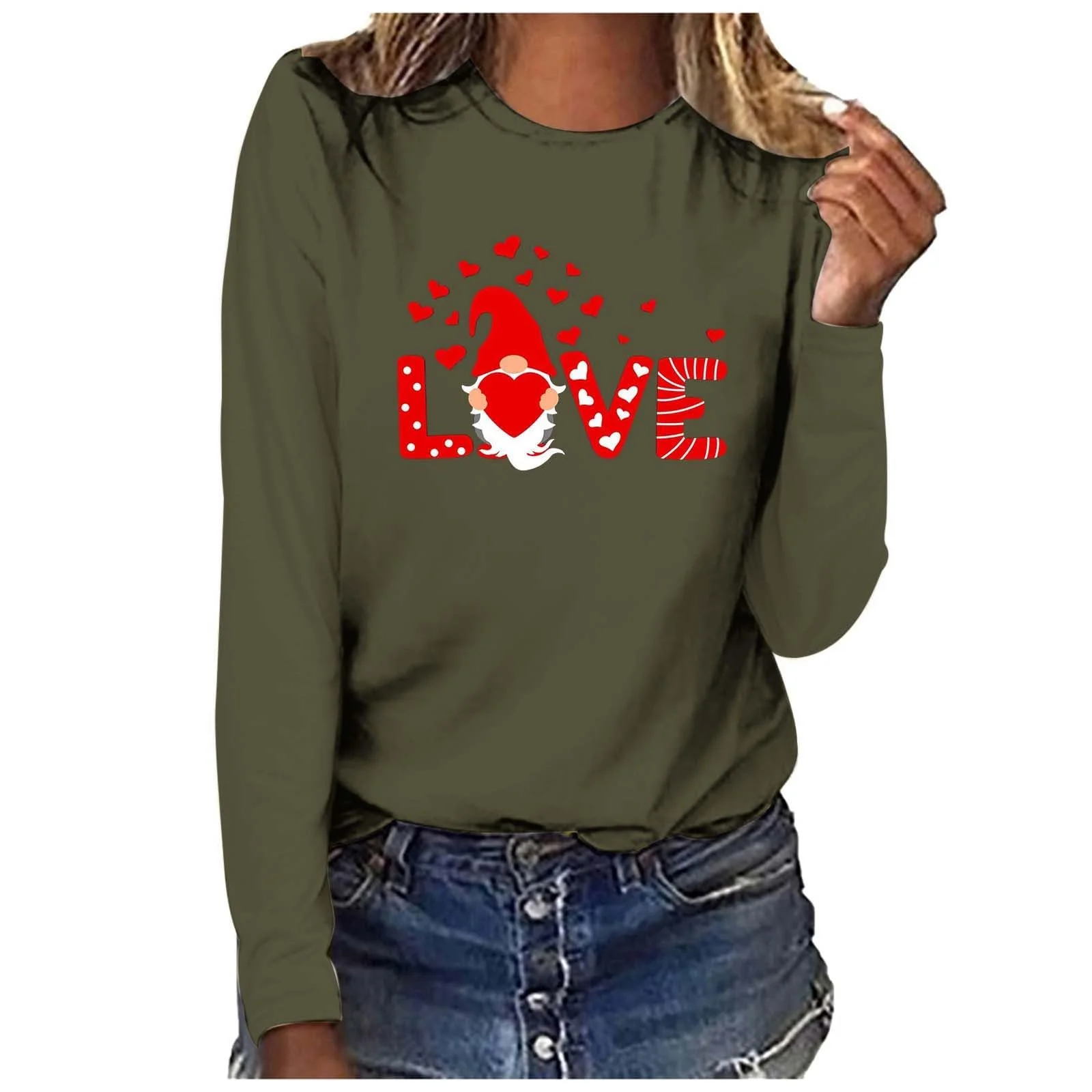 Женская Цветочный узор Длинный рукав Повседневный Удобный Пуловер Халат, фото №2