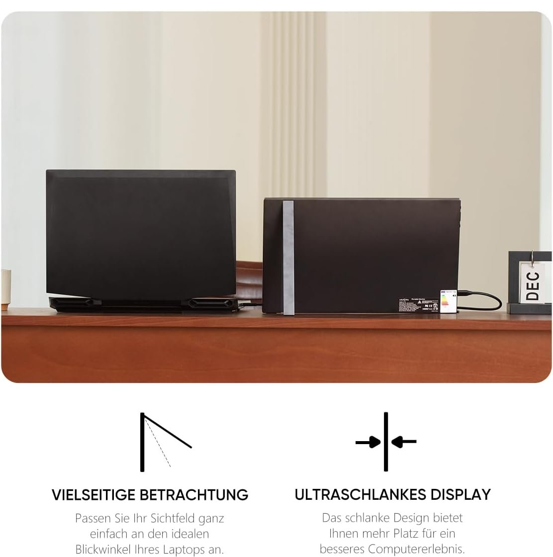 Монітор портативний 16.1" Arzopa G1 Game Full HD IPS 144 Гц, фото №4