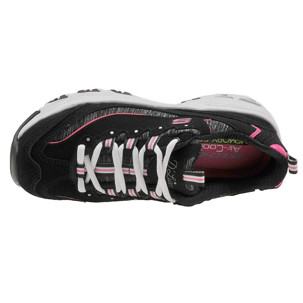 Кросівки жіночі Skechers D'Lites Extreme 11422 BKW, фото №3